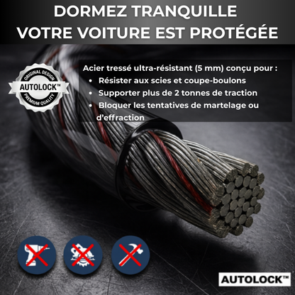 AUTOLOCK™ – Antivol volant ultra-résistant