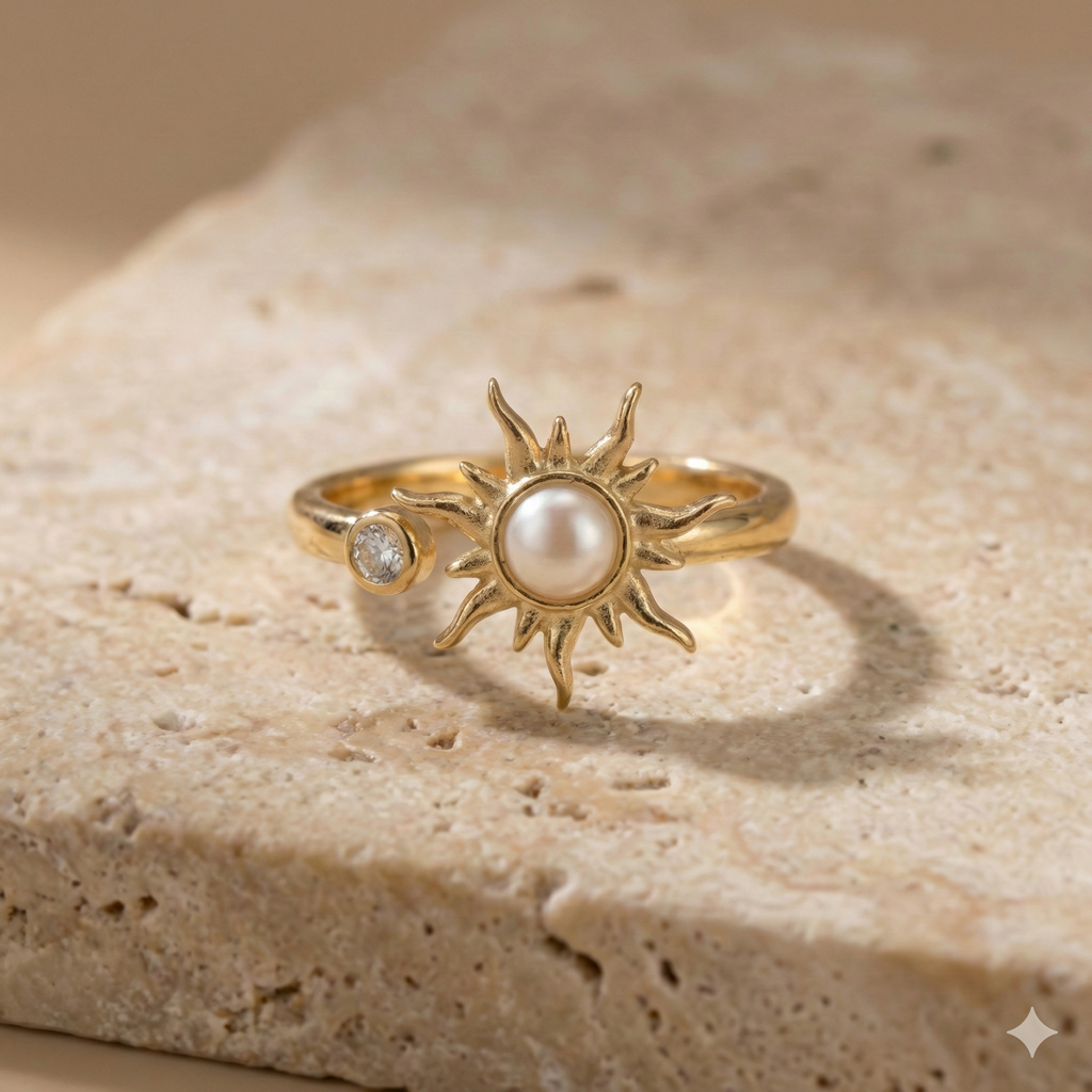 Bague anti-stress — Opale