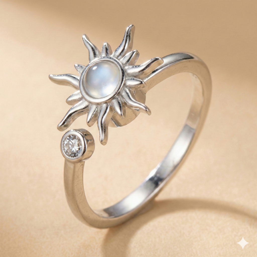 Bague anti-stress — Opale