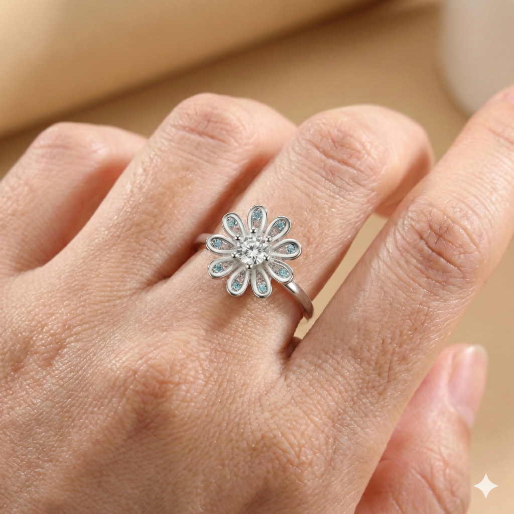 Bague anti-stress — Nacre