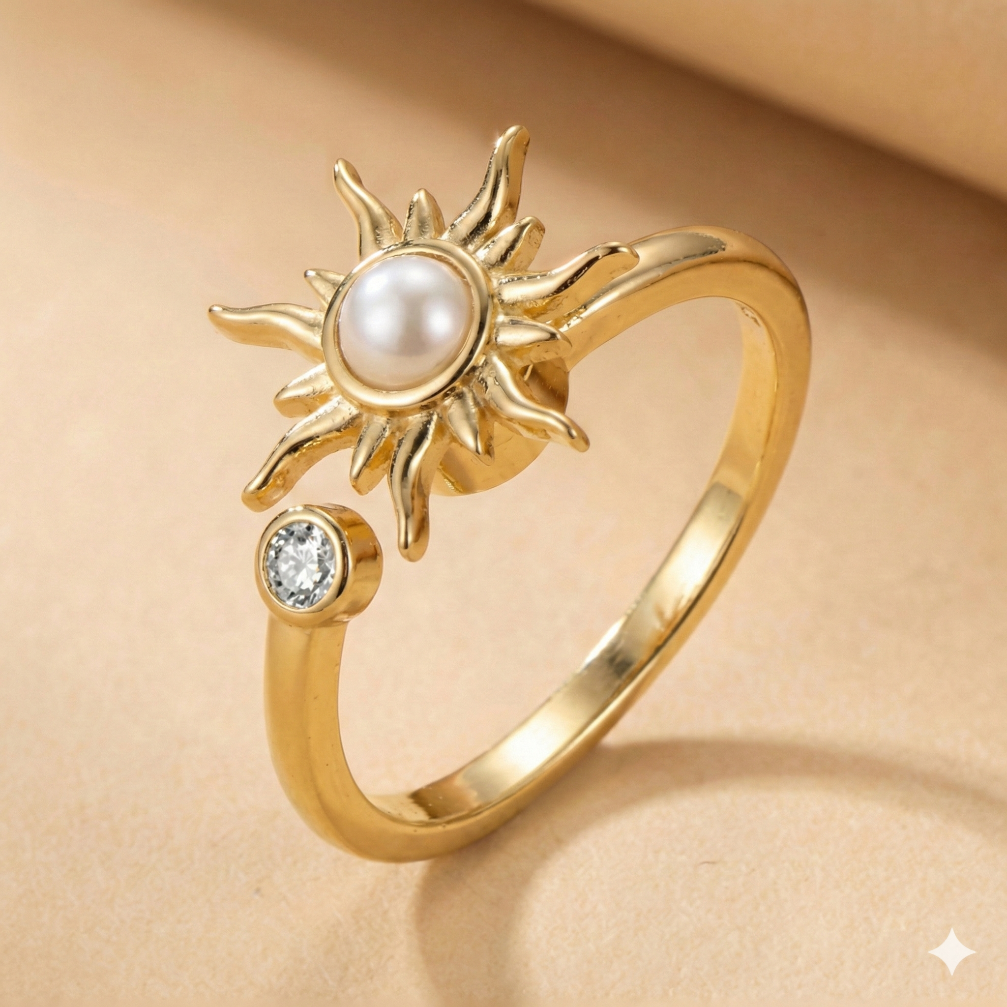 Bague anti-stress — Opale