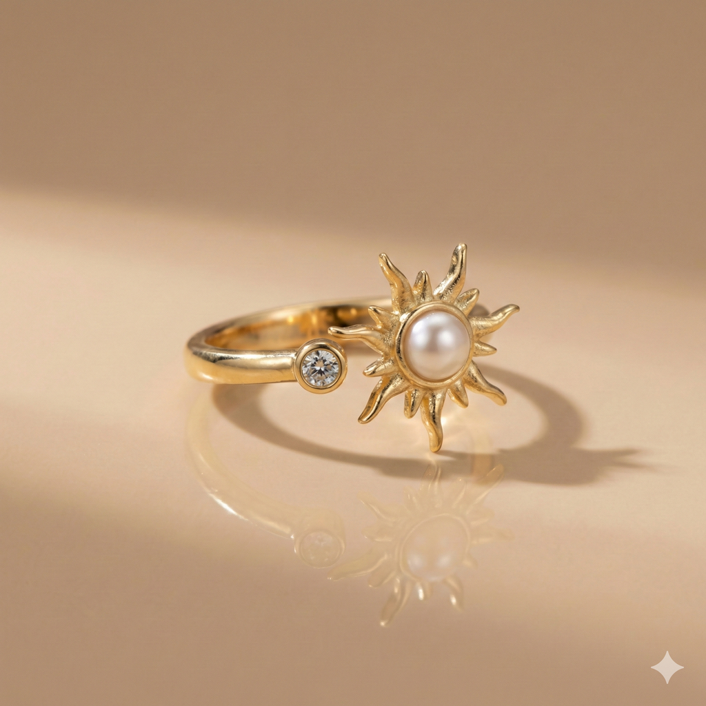 Bague anti-stress — Opale