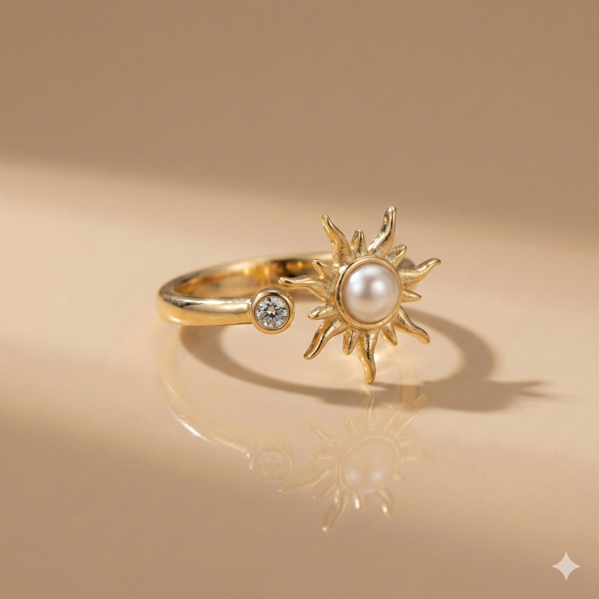 Bague anti-stress — Opale