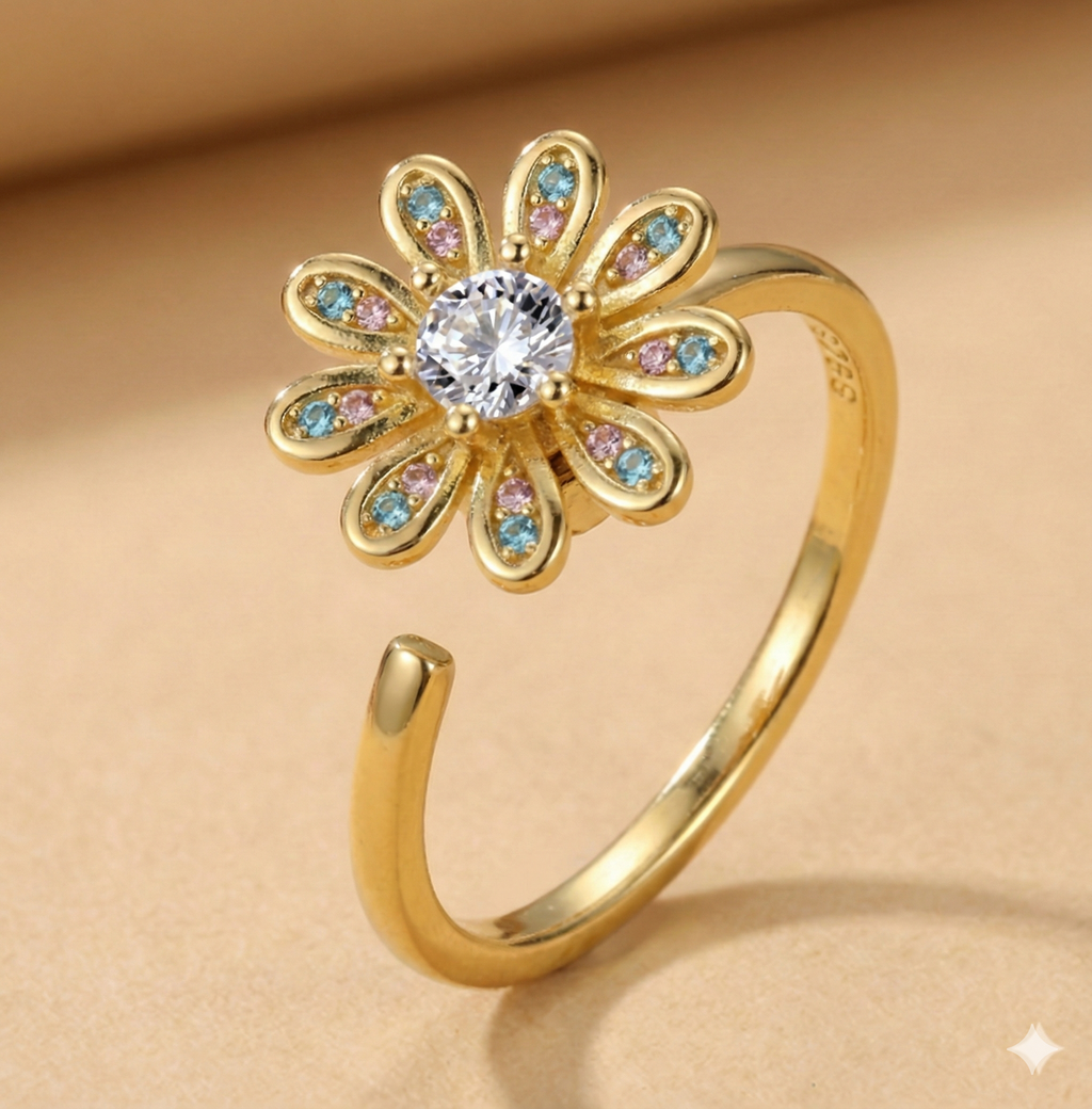 Bague anti-stress — Nacre