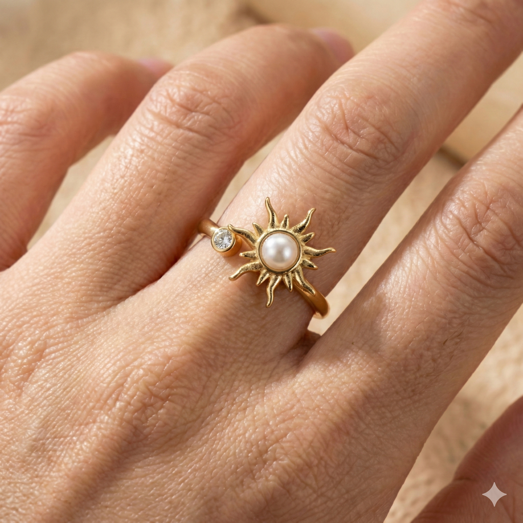 Bague anti-stress — Opale