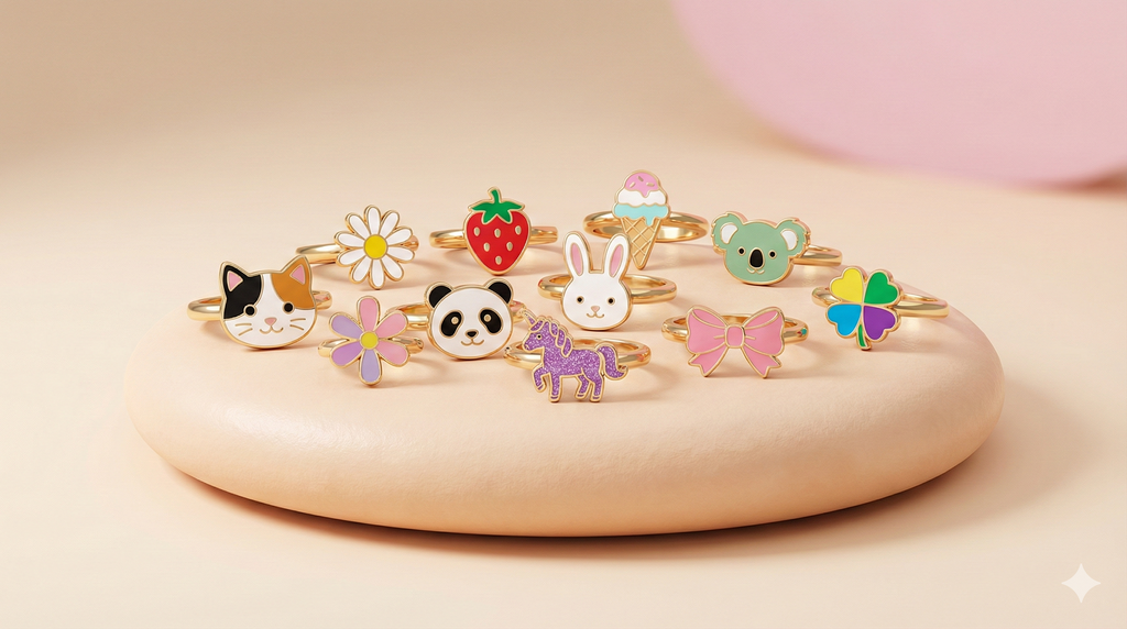 Bagues anti-stress pour enfants