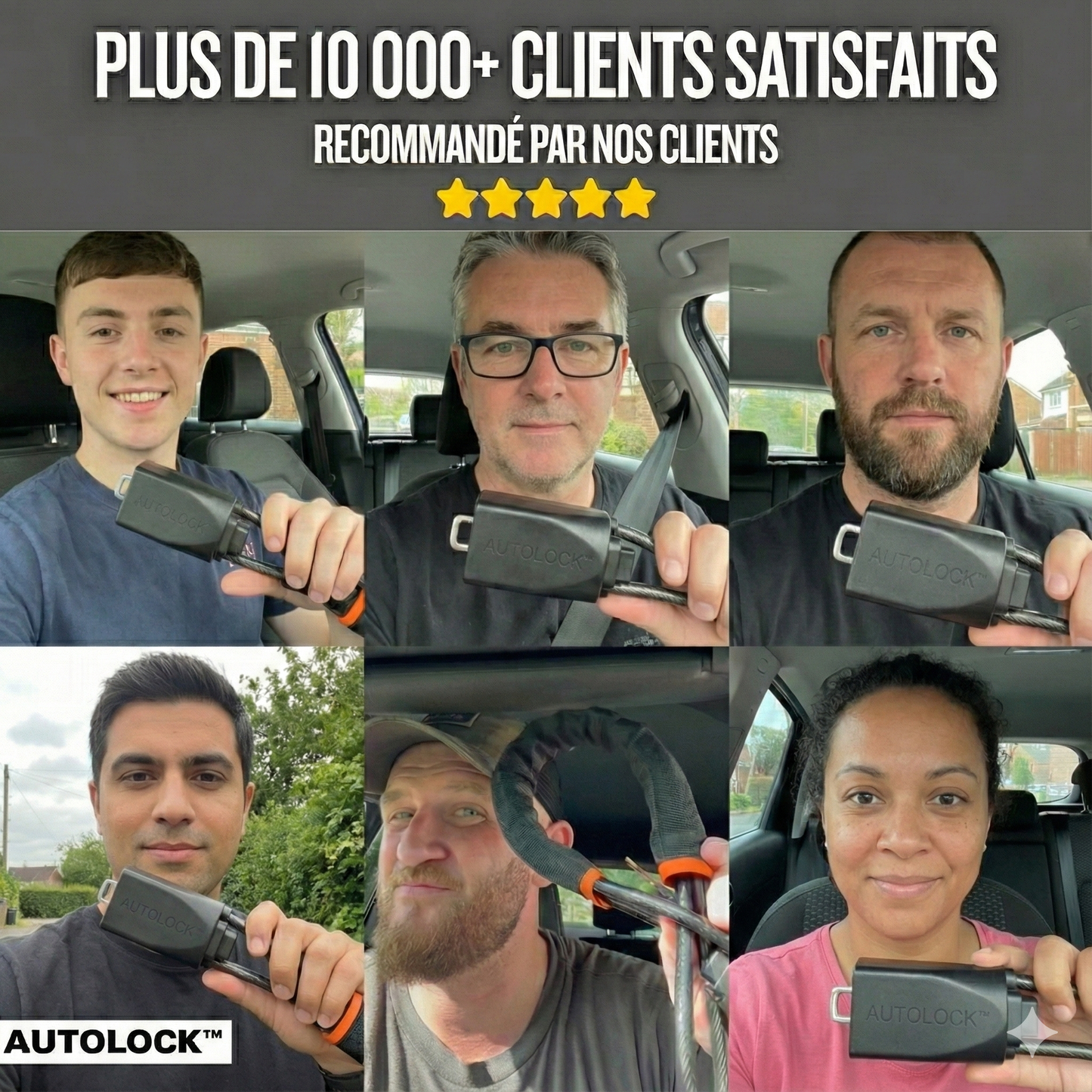 AUTOLOCK™ – Antivol volant ultra-résistant